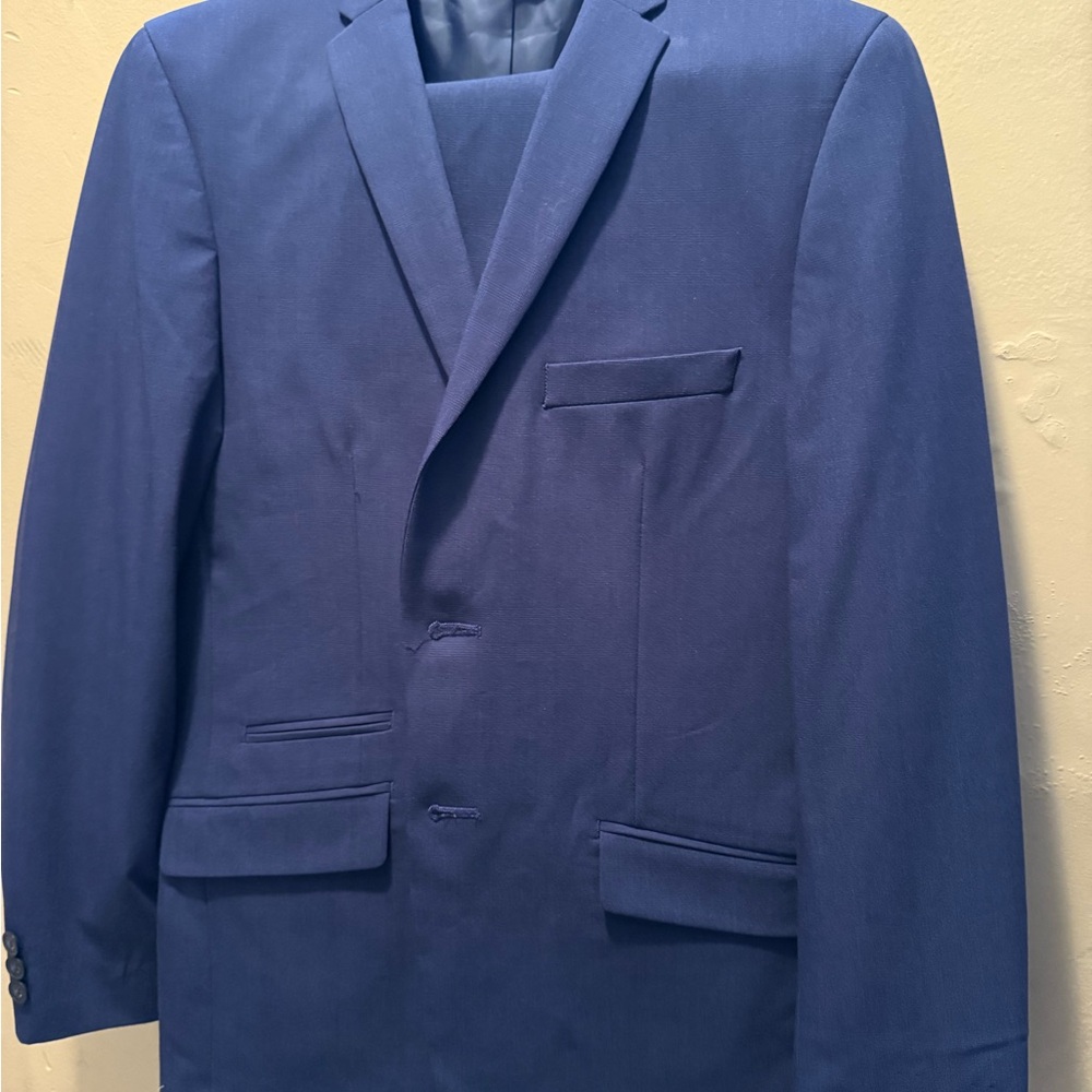 Marc New York Blue Suit Jacket Professional Tailoring
